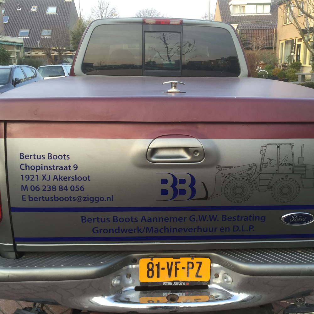 Bertus Boots Aannemer G.W.W./ Machineverhuur