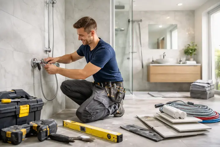 Badkamer renovatie