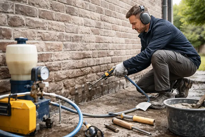 Muur Repareren En Injecteren