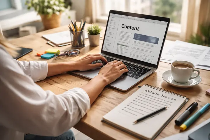Website Teksten