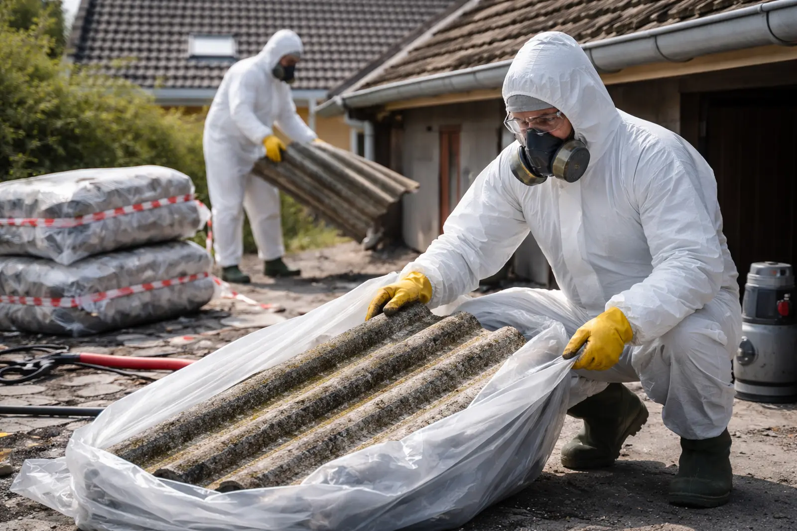 Asbesthoudend Materiaal Verwerken