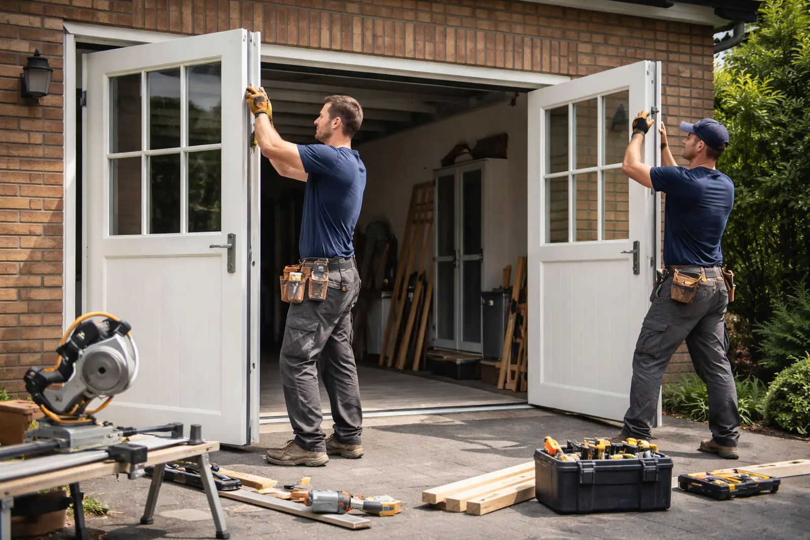 Openslaande Garagedeur