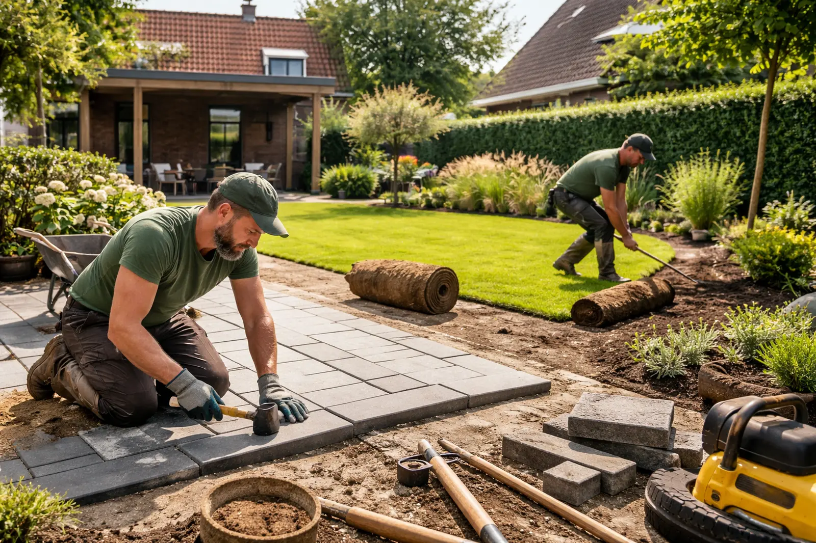 Tuinrenovatie