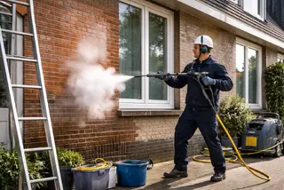 Gevel Reinigen (Stoomcleanen)
