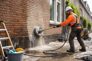 Gevelreiniging of -renovatie