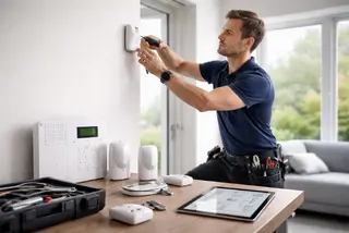 Installeren Draadloos Uitgebreid Alarmsysteem