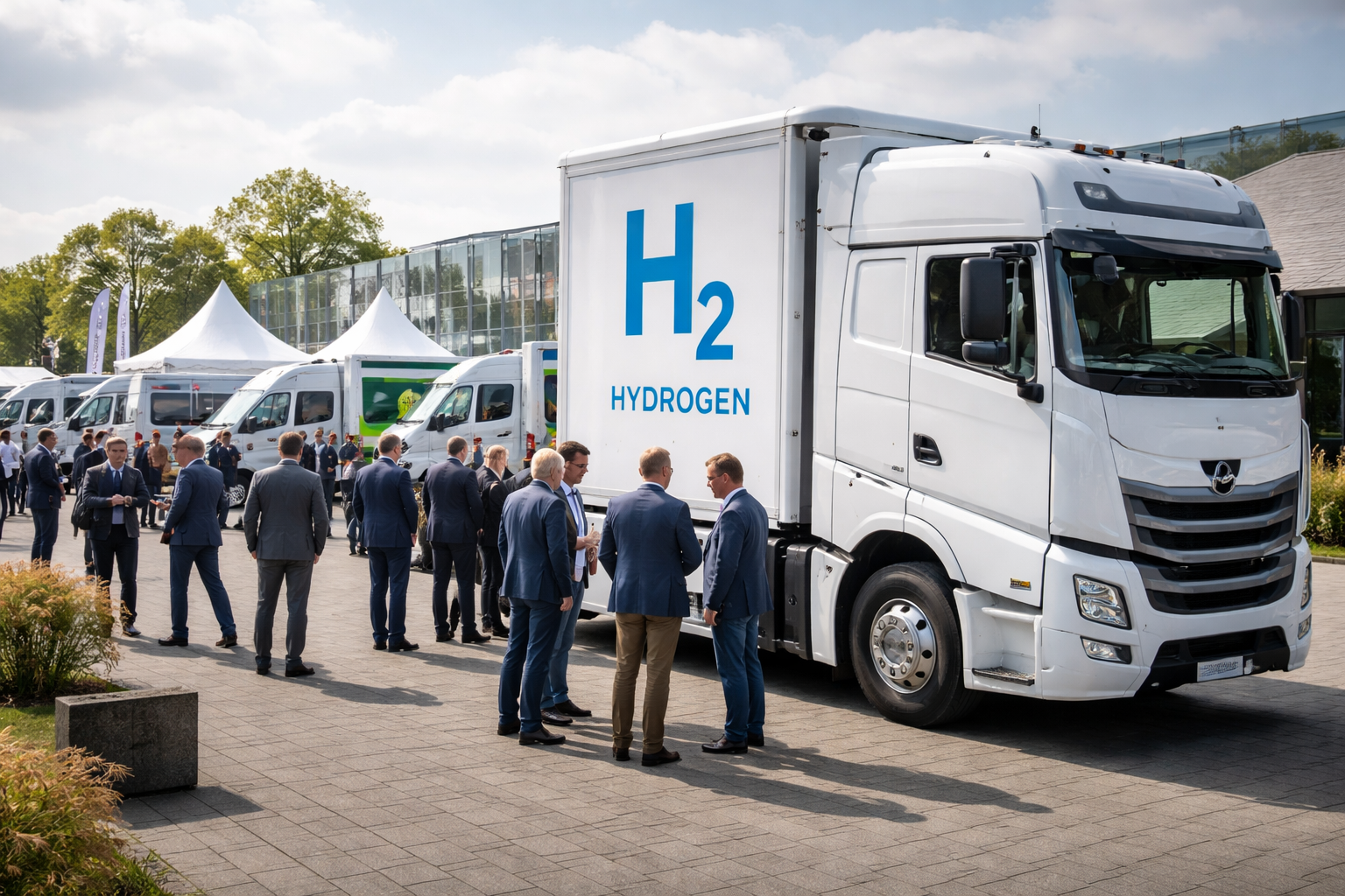 Waterstoftruck-event in Utrecht moet transportsector helpen versnellen