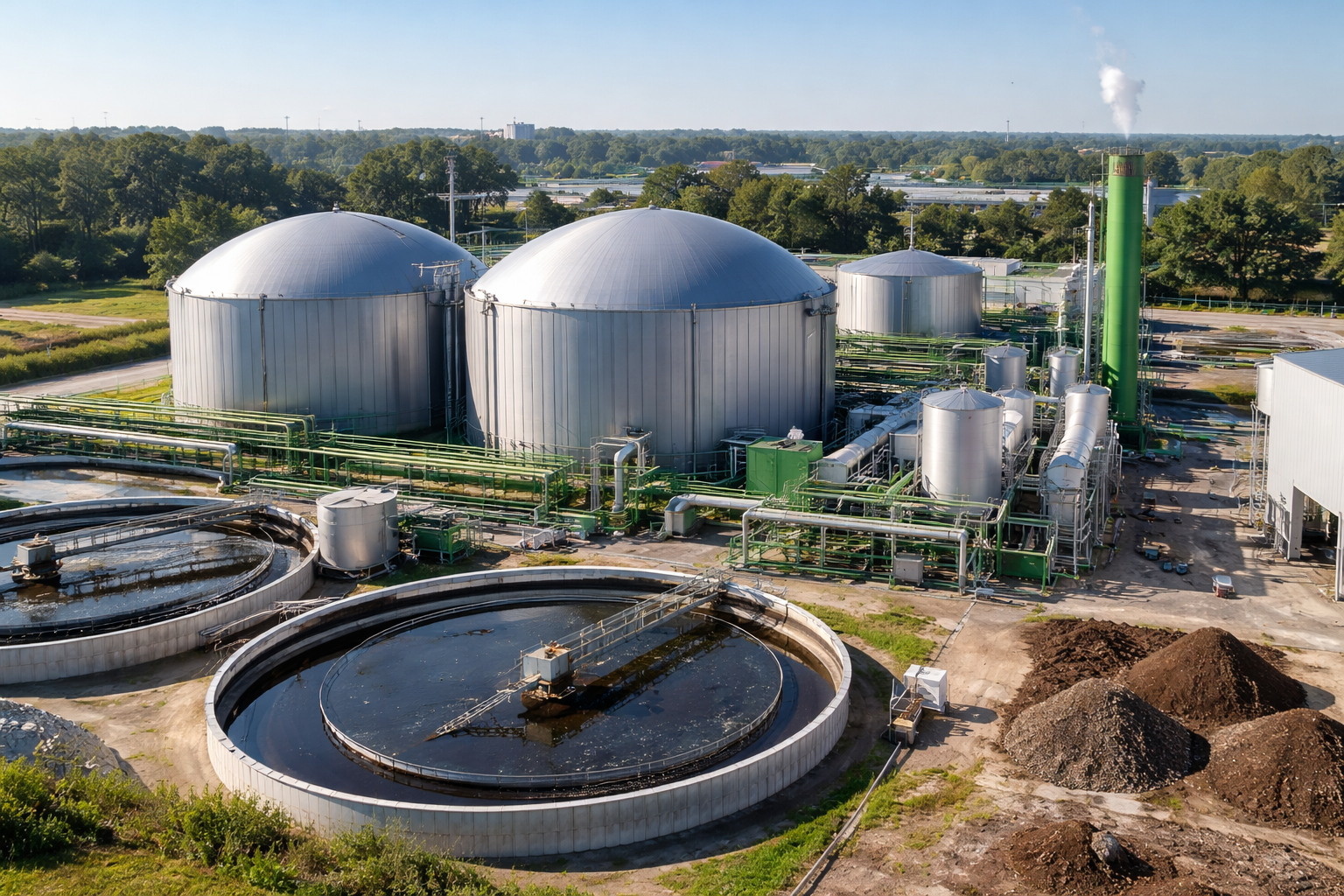 Waterschap Rijn en IJssel wil rioolslib omzetten in groen gas in Duiven