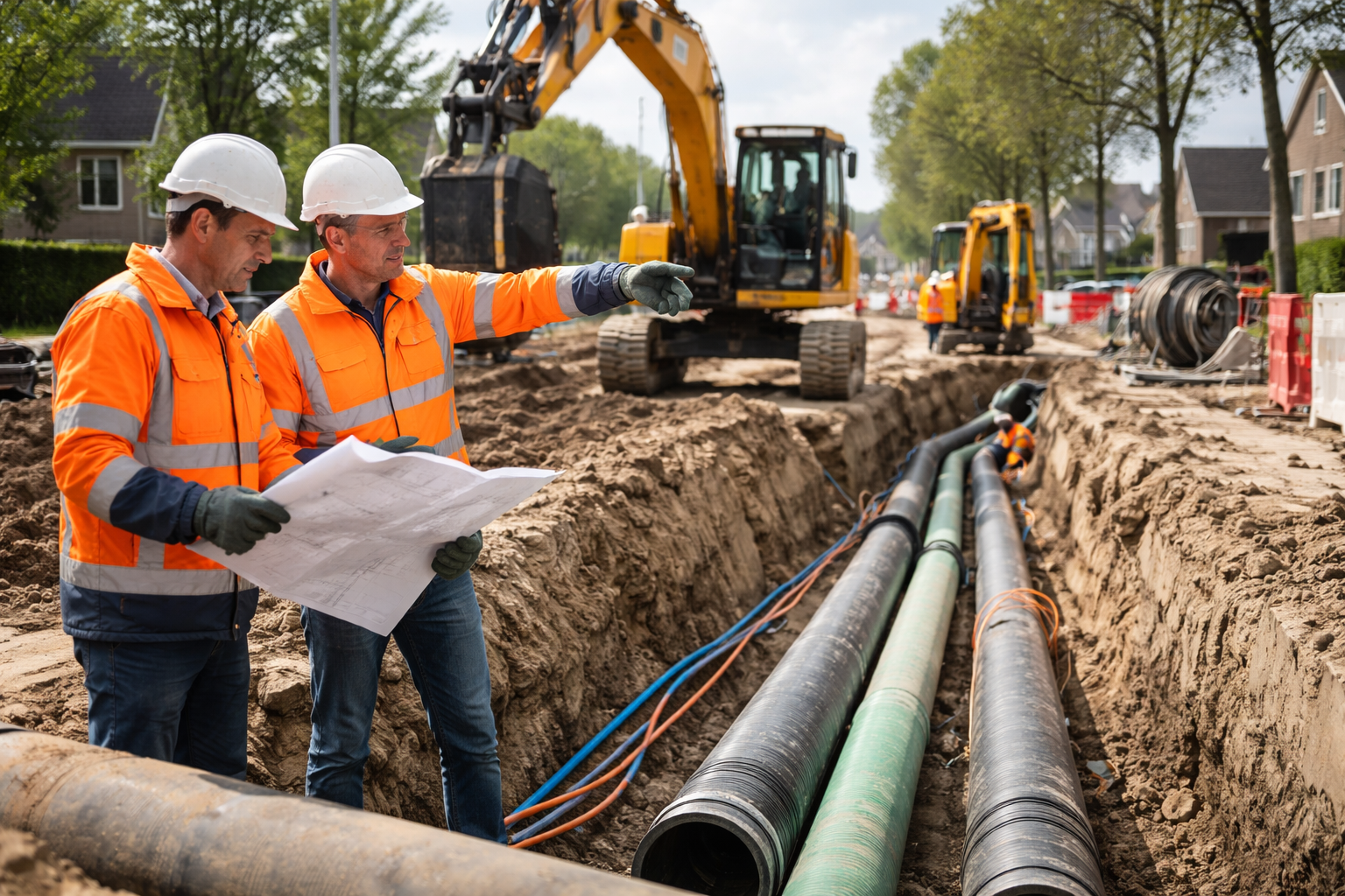 Ondergrondse infrabedrijven worden groter: waarom schaal en specialisatie steeds belangrijker zijn