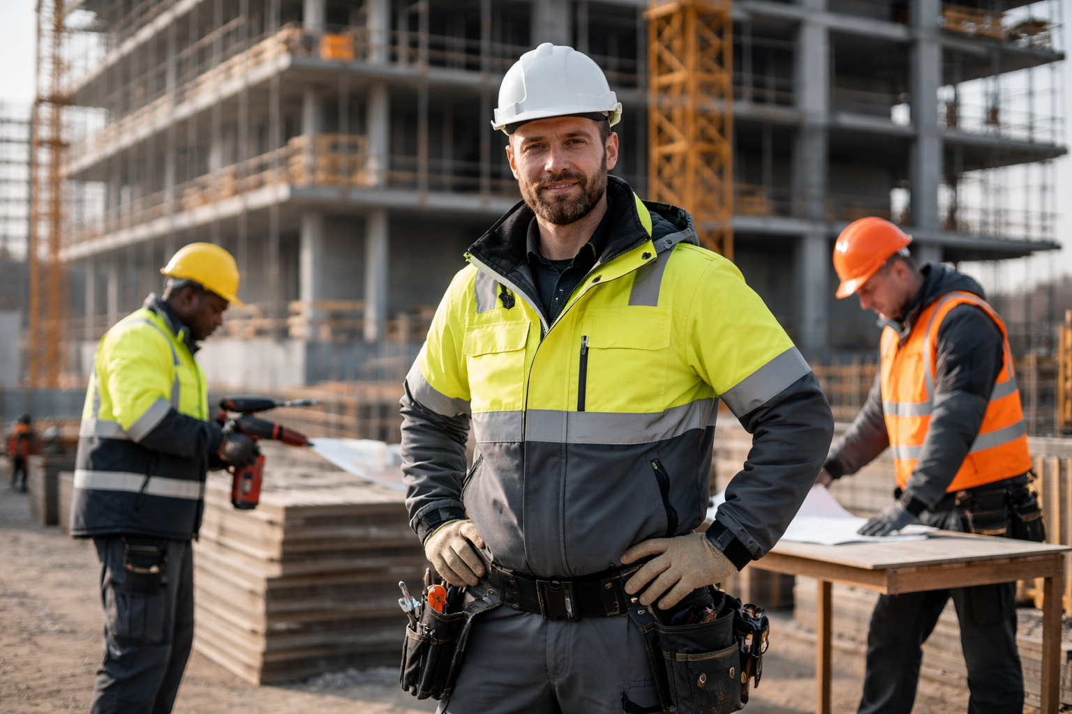Meer bouwactiviteit vergroot vraag naar functionele werkkleding