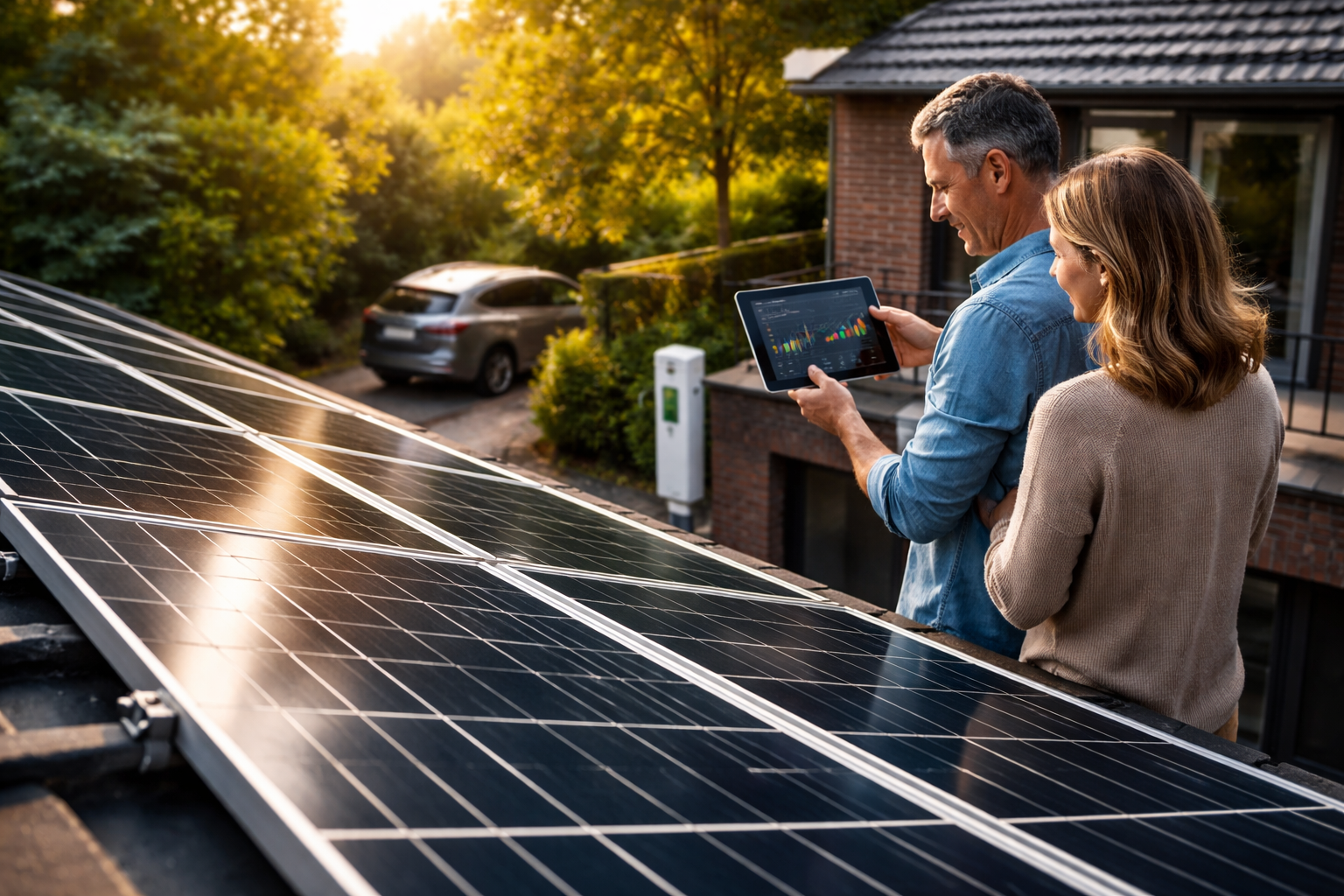 Zonnepanelen leveren sneller rendement op als stroom slimmer wordt gebruikt