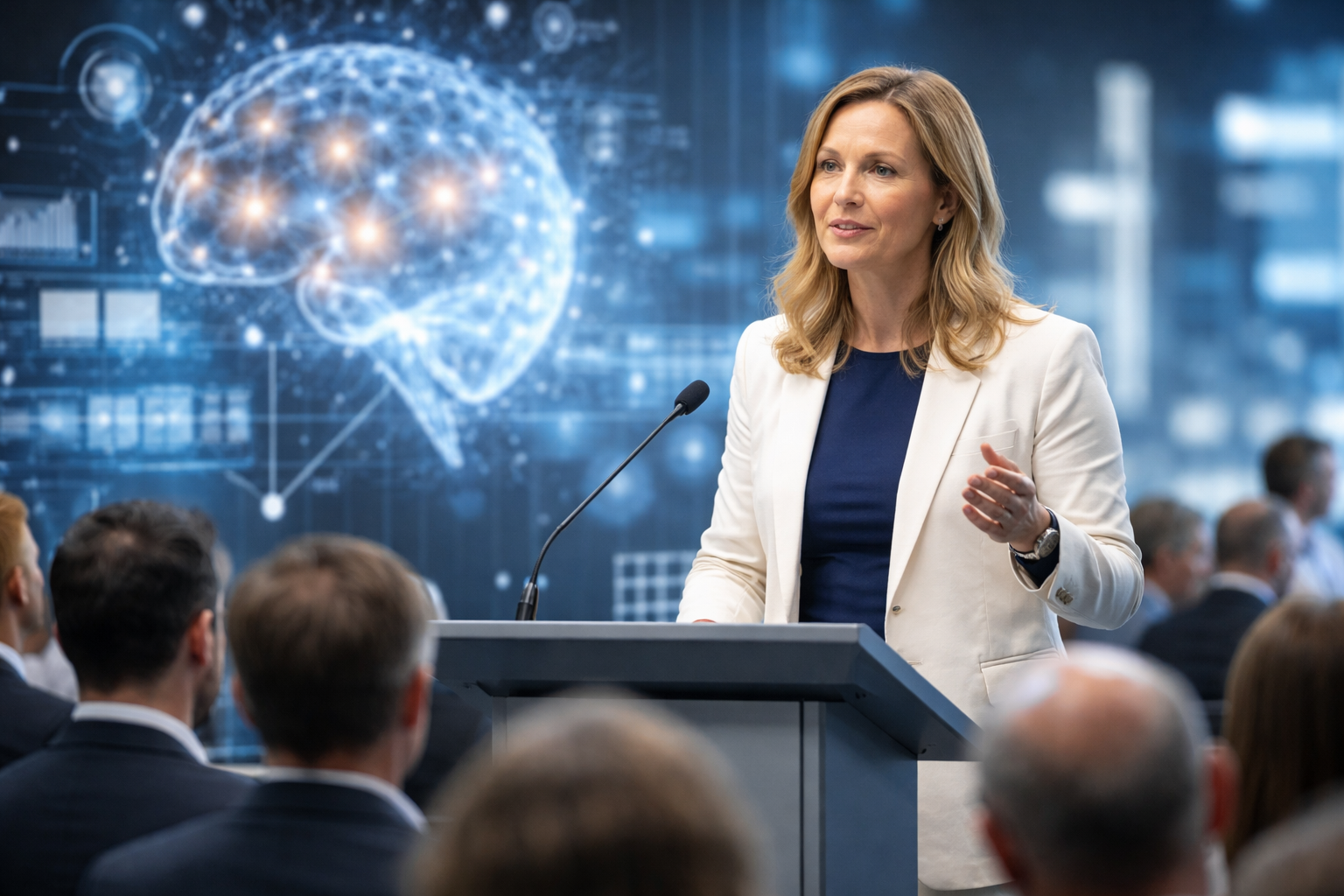 Aerdts spreekt op AI-congres over koers voor Nederlandse AI en digitalisering