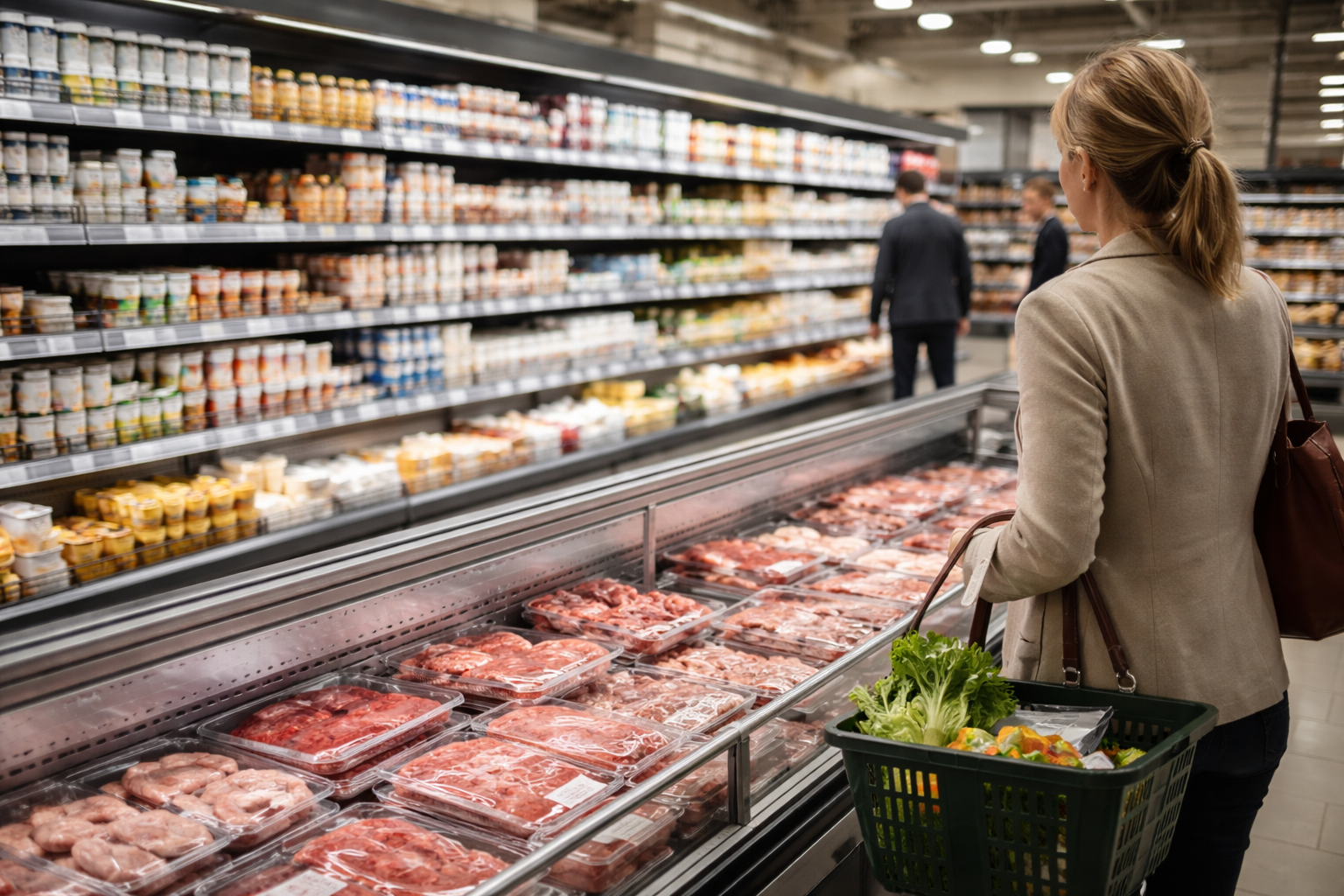 Supermarkten halen doel voor minder vlees en zuivel niet