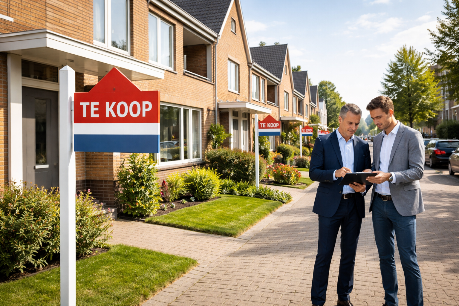 Woningmarkt schuift iets in balans: meer aanbod remt prijsstijgingen