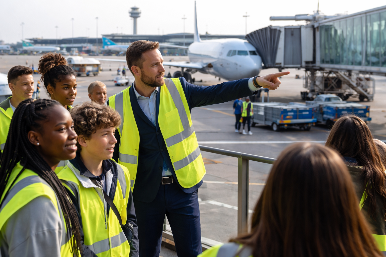 JINC en Royal Schiphol Group organiseren kennismakingen met werk op Schiphol voor jongeren