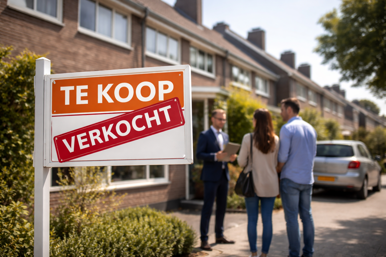 Koeling woningmarkt zet door: overbiedingen gemiddeld lager