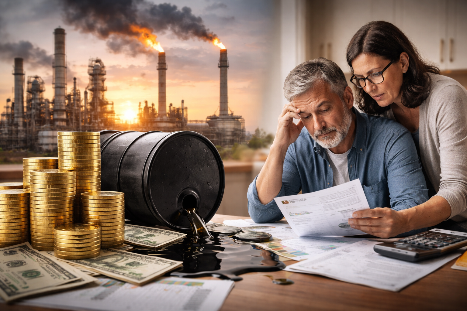 Oxfam Novib: verwachting van recordwinsten oliemaatschappijen terwijl energierekeningen stijgen