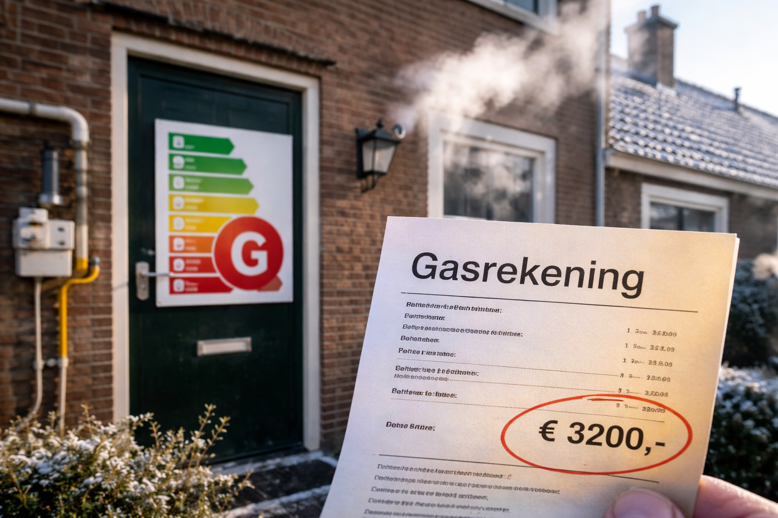 Slechte energielabels: mogelijk tot duizenden euro’s extra gaslast per jaar