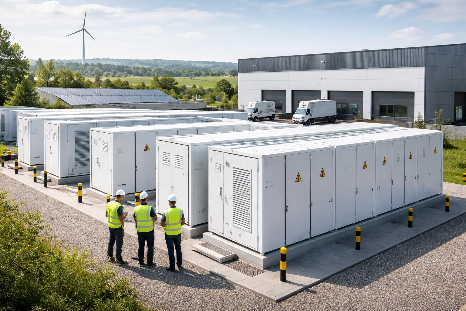 Batterijsystemen worden vaker onderdeel van bedrijfsvoering op bedrijventerreinen rond Sittard