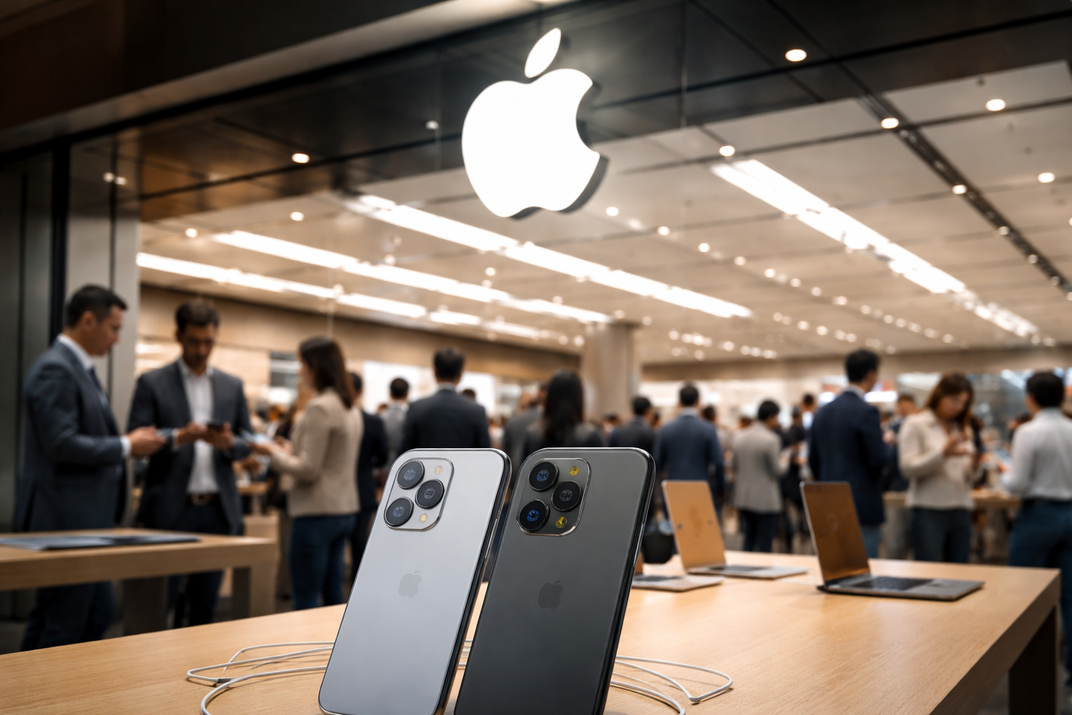 Apple boekt recordomzet in eerste kwartaal door sterke vraag naar iPhones